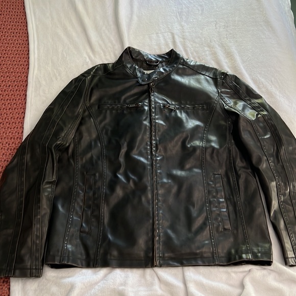 Mens Sonoma vintage leather jacket - Picture 2 of 2
